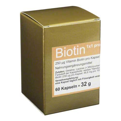 Biotin 1 x 1 pro Tag Kapseln - 1