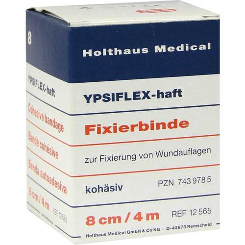 Ypsiflex Haft Fixierbinde 8cmx4m - 1