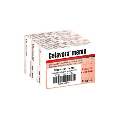 Cefavora memo Weichgelatinekapseln - 1