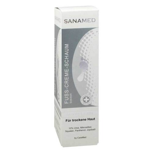 Mikrosilber Sanamed Fu&szlig;-Creme-Schaum - 1