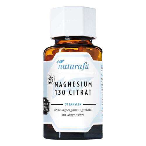 Naturafit Magnesium 130 Citr Kapseln - 1