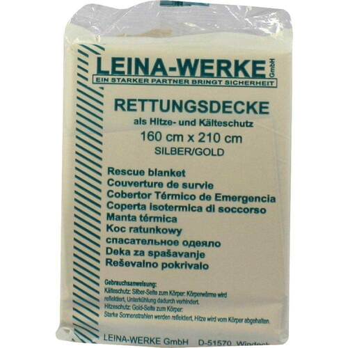 Brinkmann Rettungsdecke silb - 1