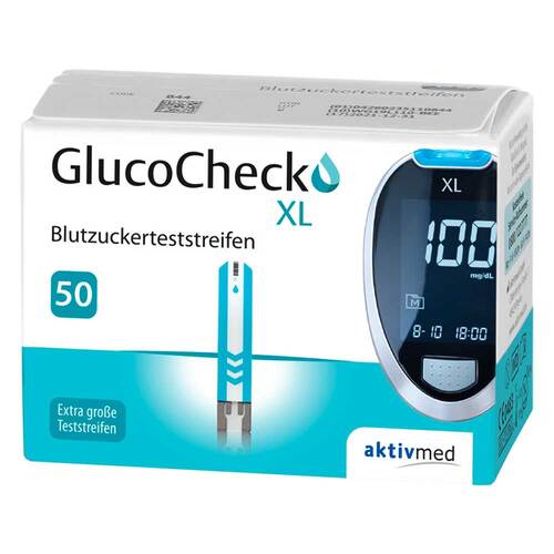 GlucoCheck XL Blutzuckerteststreifen - 1