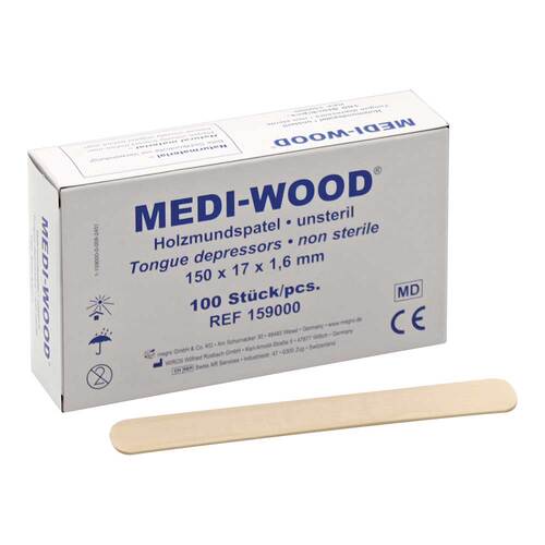 Mundspatel aus Holz Mediwood - 1