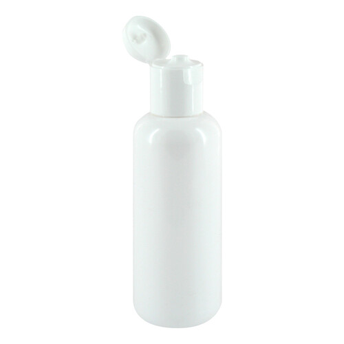 Flasche PET Optima wei&szlig; mit Klappdeckel - 1