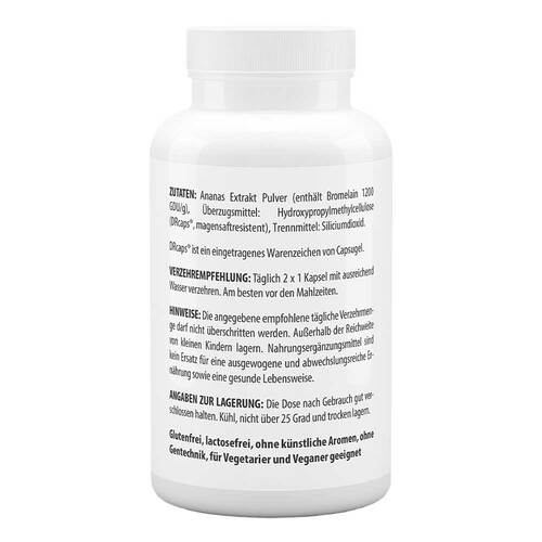 Bromelain 500 mg Kapseln Vita World - 3