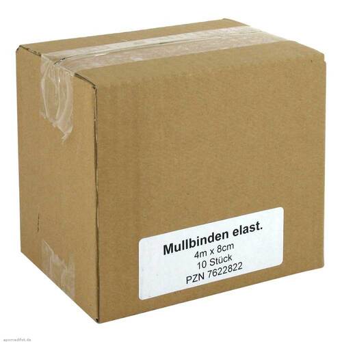 Mullbinden 4mx8cm elastisch - 1