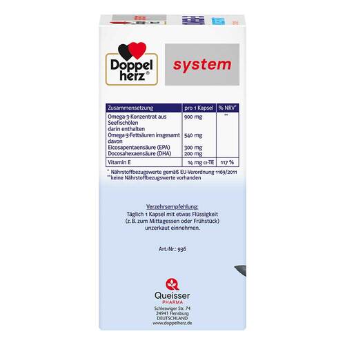 Doppelherz system Omega-3 Konzentrat Kapseln - 5