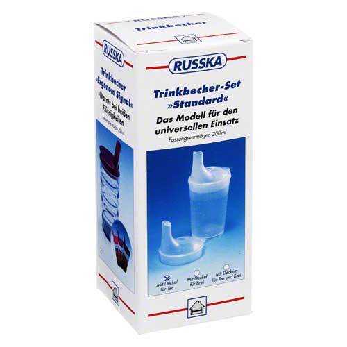 Trinkbecher Standard mit Decke - 1