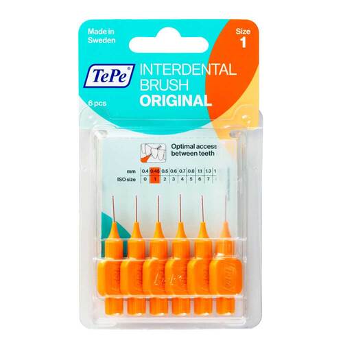 Tepe Interdentalb&uuml;rste 0,45mm orange - 1