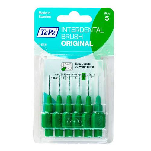 Tepe Interdentalb&uuml;rste 0,8mm gr&uuml;n - 1