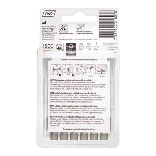 Tepe Interdentalb&uuml;rste 1,3mm grau - 2