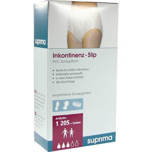 Suprima Inkontinenzhose 205 Gr&ouml;&szlig;e 38 wei&szlig; - 1