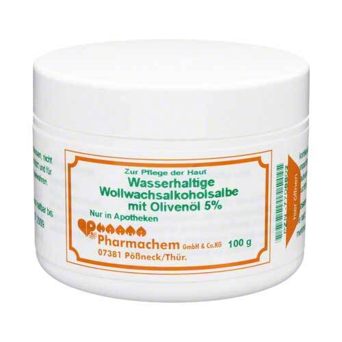 Wollwachsalkoholsalbe wasserh.mit Oliven&ouml;l 5% - 1