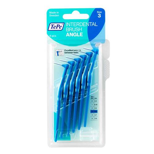 Tepe Angle Interdentalb&uuml;rste 0,6mm blau - 1