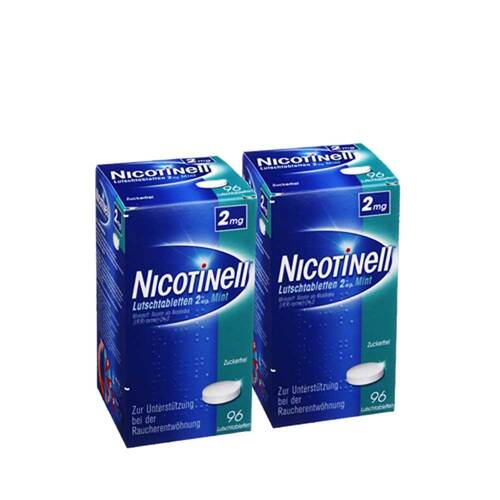 Nicotinell Lutschtabletten 2 mg Mint zuckerfrei - 1