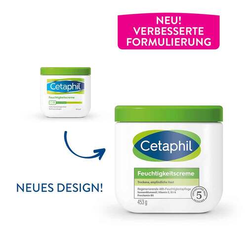 Cetaphil Feuchtigkeitscreme für trockene, empfindliche Haut - 2
