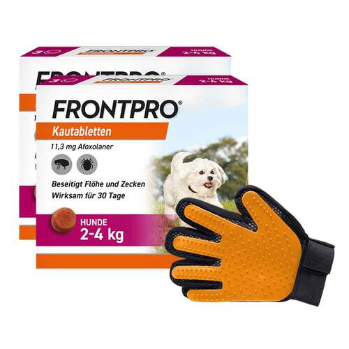 FRONTPRO 11 mg Kautabletten f&uuml;r Hunde 2 - 4 kg - 1