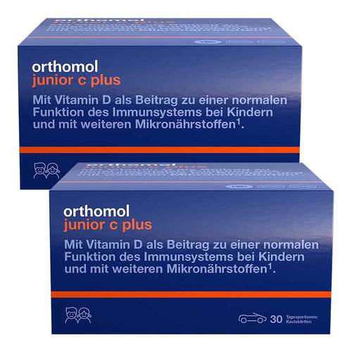 Orthomol Junior C plus Kautabletten Waldfrucht - 1