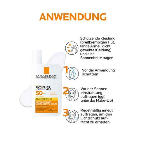 La Roche Posay Anthelios Invisible Fluid UVMune 400 LSF50+ - 3