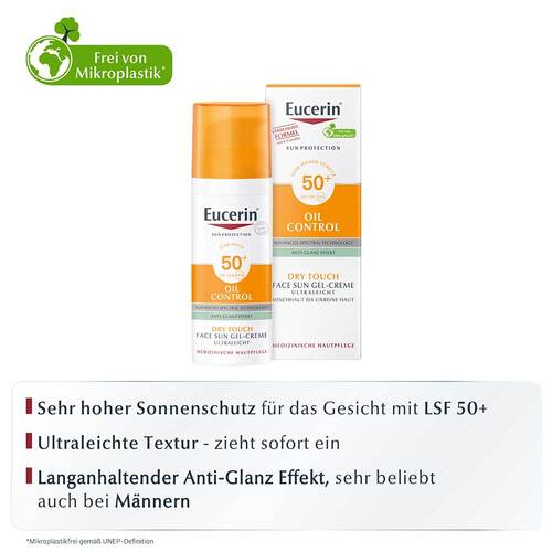 Eucerin Sun Gel-Creme Oil Control LSF 50+ - 2