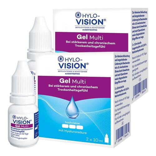 HYLO-VISION Gel Multi Augentropfen - 1
