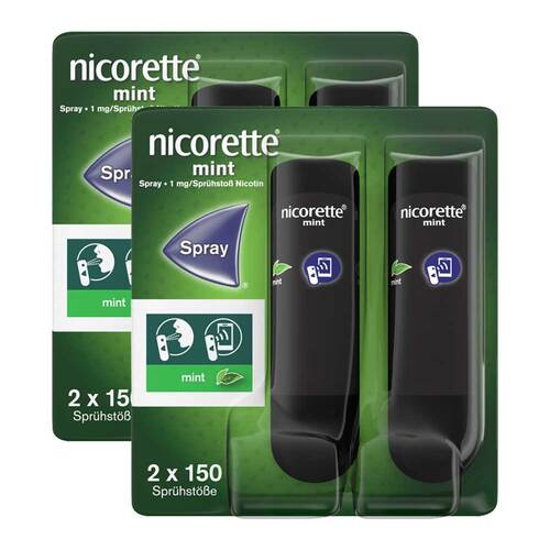 nicorette Mint Spray mit 1 mg Nikotin pro Spr&uuml;hsto&szlig; - 1