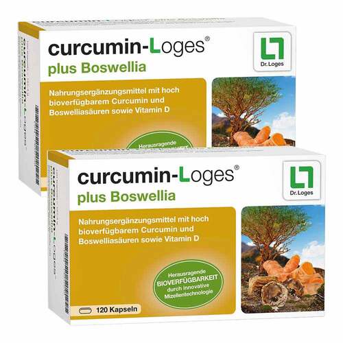 Curcumin-Loges plus Boswellia Kapseln - 1