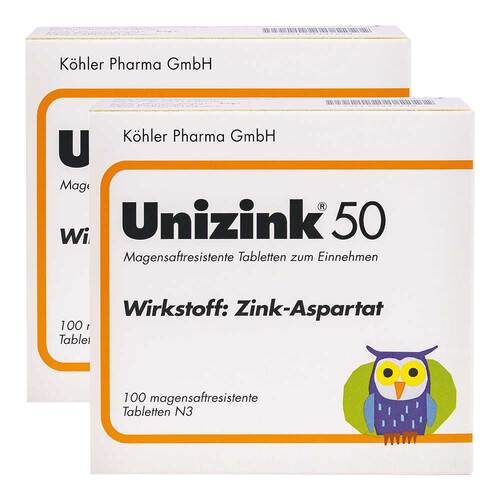Unizink 50 Tabletten - 1