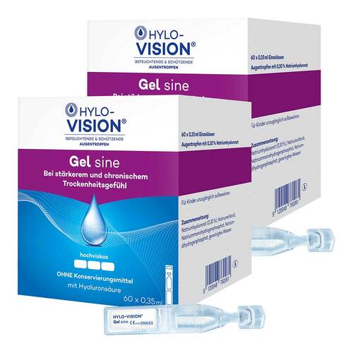 Hylo-Vision Gel sine Einzeldosispipetten  - 1