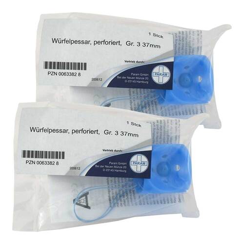 Arabin W&uuml;rfel Pessar perf.Gr&ouml;&szlig;e 3 / 37mm  - 1