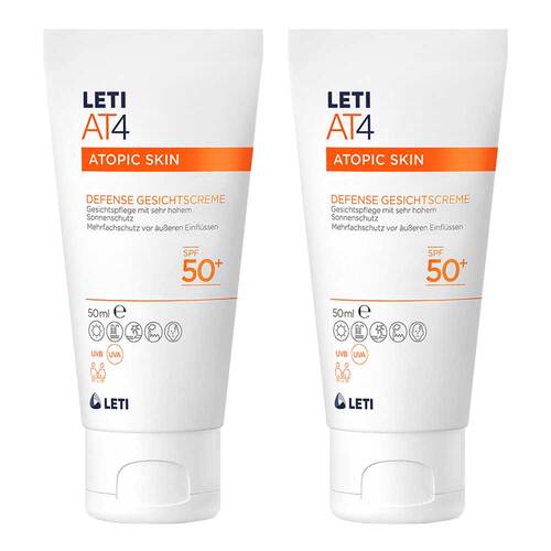 LETI AT4 Defense SPF 50+ Gesichtscreme  - 1