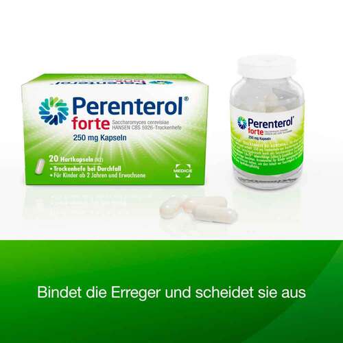 Perenterol® forte 250 mg bei akutem Durchfall & zur Vorbeugung - 5
