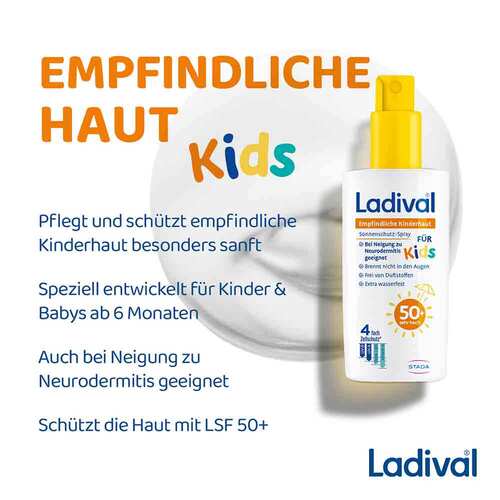 Ladival empfindliche Kinderhaut Spray LSF 50 +  - 4