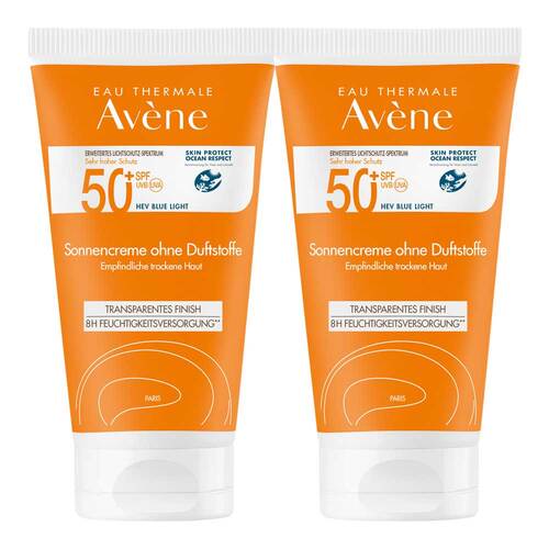 Avene Sonnencreme SPF 50 + ohne Duftstoffe - 1