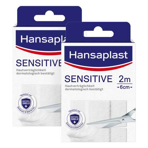 Hansaplast Sensitive Pflaster hypoallergen 6 cmx2 m - 1