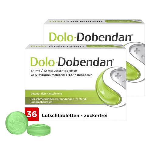 Dolo-Dobendan 1,4 mg / 10 mg Lutschtabletten - 1