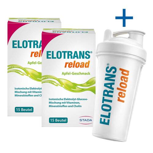 Elotrans reload Elektrolyt-Pulver Apfel Beutel - 1