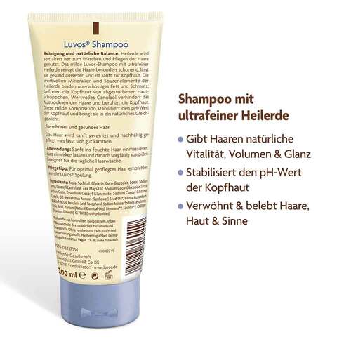 Luvos Naturkosmetik mit Heilerde Haarshampoo - 4