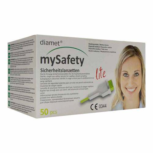 Diamet Sicherungslanzetten lite 29 G 1,5 mm - 1