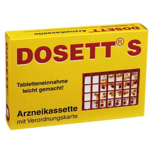 Dosett S Arzneikassette rot - 1
