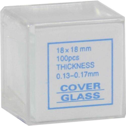 Deckgl&auml;ser 18x18 mm - 1