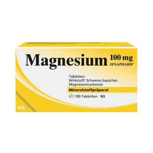 Magnesium 100 mg Jenapharm Tabletten - 1