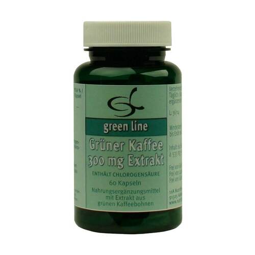 Gr&uuml;ner Kaffee 300 mg Extrakt Kapseln - 1