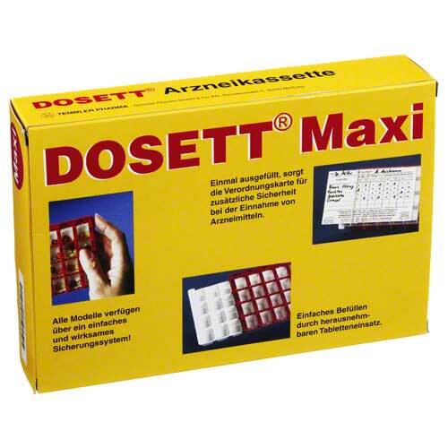 Dosett Maxi Arzneikassette r - 1