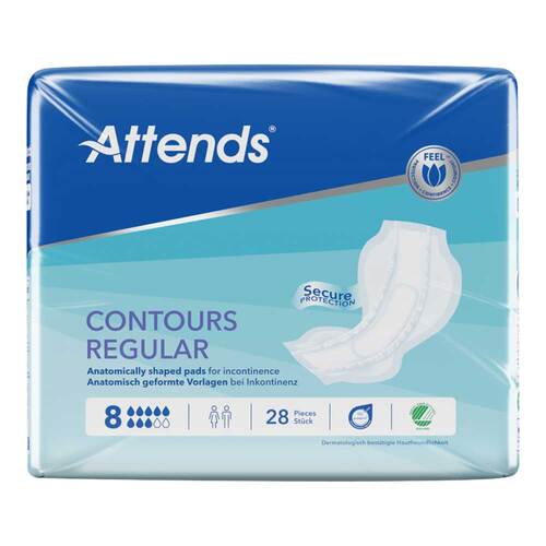 Attends Contours Regular 8 Vorlage - 1