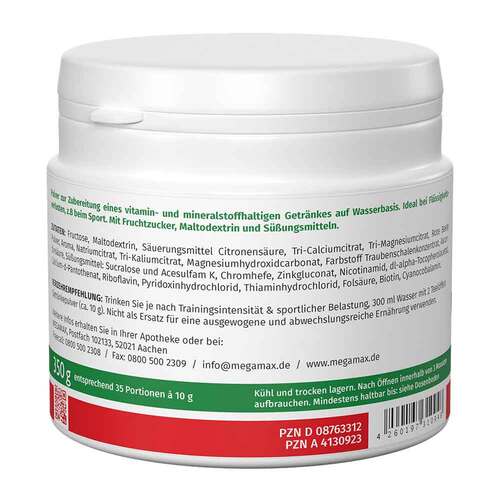 Megamax Vita Mineral Drink O - 2