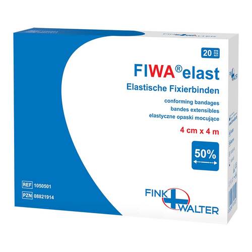 Fixierbinde elastisch 4 cm x 4 m lose - 1