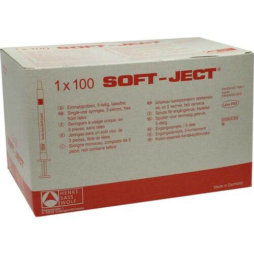 Tuberkulin Spritzen Dahlhausen 1 ml ohne Kan&uuml;len - 1