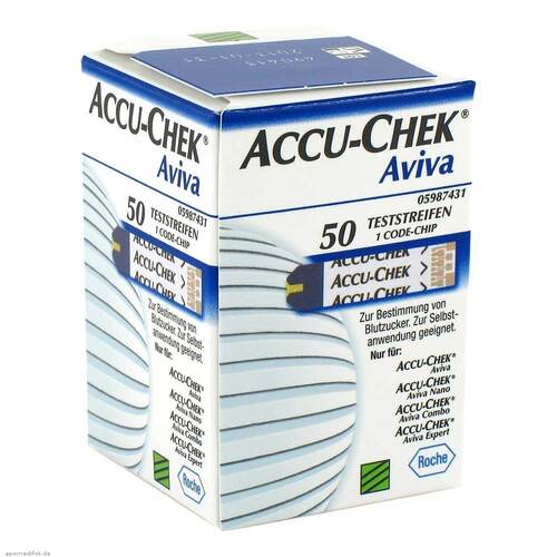 Accu Chek Aviva Teststreifen Plasma II - 1